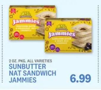 Kings Food Markets SUNBUTTER NAT SANDWICH JAMMIES offer