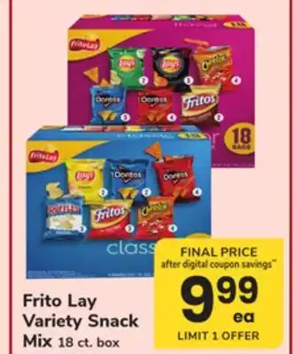 ACME Frito Lay Variety Snack Mix offer