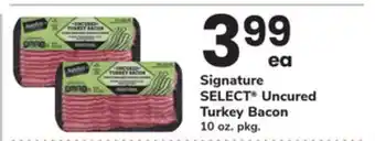 ACME Signature SELECT Uncured Turkey Bacon offer