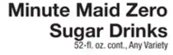 The Fresh Grocer Zero Sugar Drinks offer