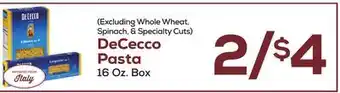 DeCicco & Sons DeCecco Pasta offer