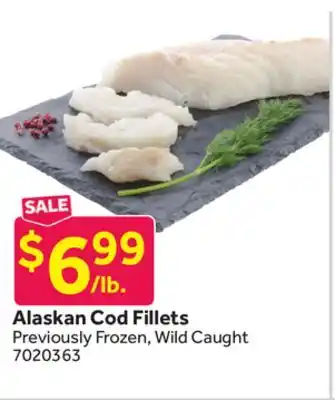 Stop&Shop Alaskan Cod Fillets offer