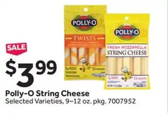 Stop&Shop Polly-O String Cheese offer