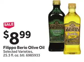 Stop&Shop Filippo Berio Olive Oil offer
