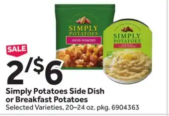 Stop&Shop Simply Potatoes Side Dish or Breakfast Potatoes offer