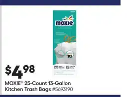 Lowe's 25-Count 13-Gallon Kitchen Trash Bags offer