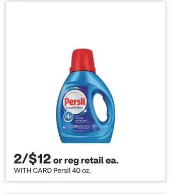 CVS Persil 40 oz offer