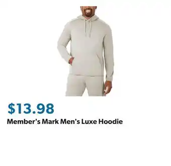 Sam's Club Member's Mark Men's Luxe Hoodie offer