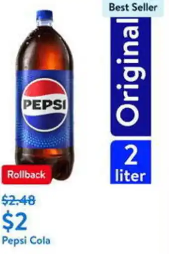 Walmart Pepsi Cola offer