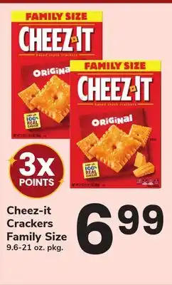 ACME Cheez-it Crackers Family Size offer