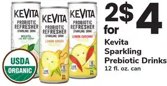 ACME Kevita Sparkling Prebiotic Drinks offer