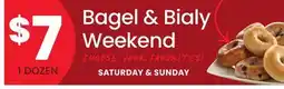 ACME Bagel & Bialy Weekend offer