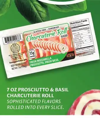 ACME 7 OZ PROSCIUTTO & BASIL CHARCUTERIE ROLL offer