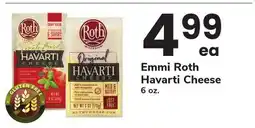 ACME Emmi Roth Havarti Cheese offer