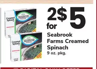 ACME Seabrook Farms Creamed Spinach offer