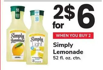 ACME Simply Lemonade offer