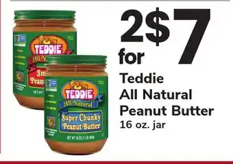 ACME Teddie All Natural Peanut Butter offer