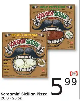 Weis Markets Screamin' Sicilian Pizza offer