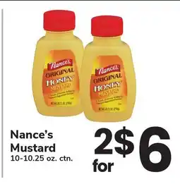 ACME Nance's Mustard offer