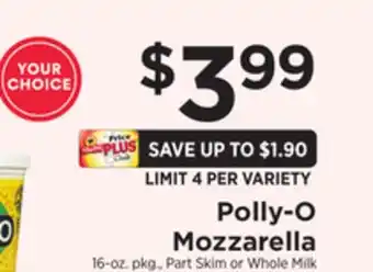 ShopRite Mozzarella offer