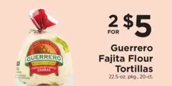 ShopRite Fajita Flour Tortillas offer