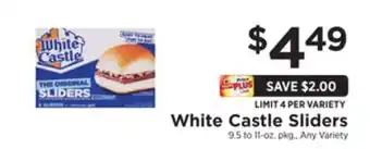 ShopRite Sliders offer