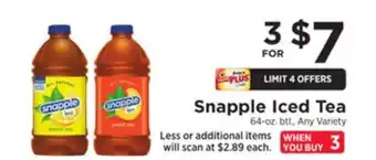 ShopRite Iced Tea offer