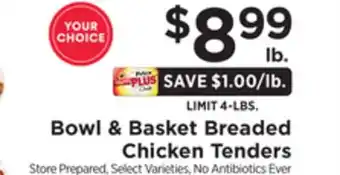 ShopRite Breaded Chicken Tenders offer