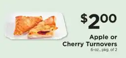 ShopRite Apple or Cherry Turnovers offer