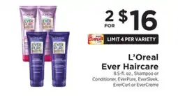 ShopRite Ever Haircare offer