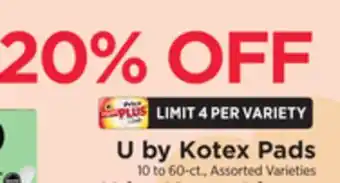 ShopRite Pads offer