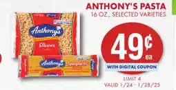 Smart & Final ANTHONY'S PASTA offer