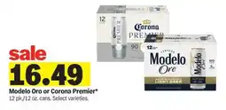 Meijer Modelo Oro or Corona Premier offer