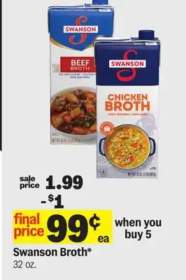 Meijer Swanson Broth offer