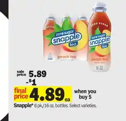 Meijer Snapple offer