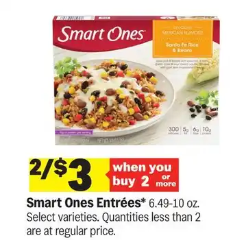 Meijer Smart Ones Entrées offer