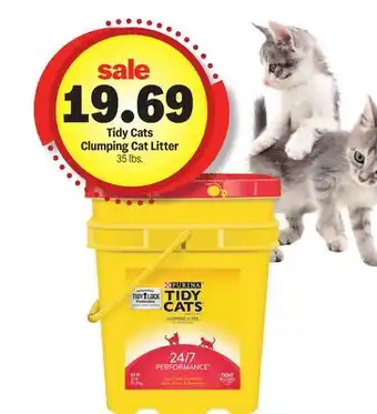 Meijer Tidy Cats Clumping Cat Litter offer