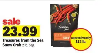 Meijer Treasures from the Sea Snow Crab offer