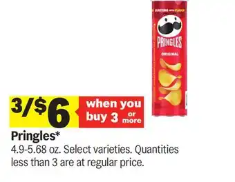 Meijer Pringles offer