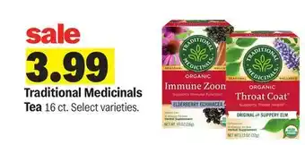 Meijer Traditional Medicinals Tea offer