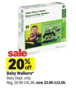 Meijer Baby Walkers offer