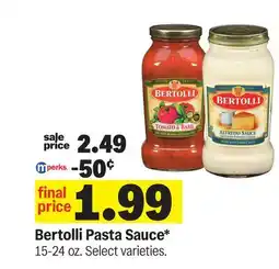 Meijer Bertolli Pasta Sauce offer