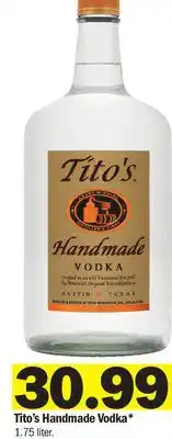 Meijer Tito's Handmade Vodka offer