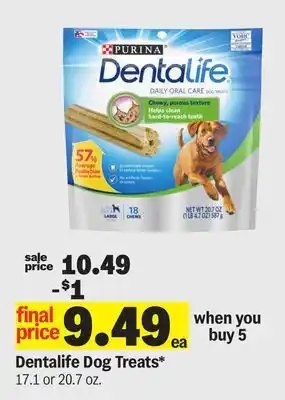 Meijer Dentalife Dog Treats offer