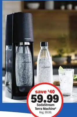 Meijer SodaStream Terra Machine offer