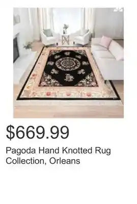 Costco Pagoda Hand Knotted Rug Collection, Orleans offer