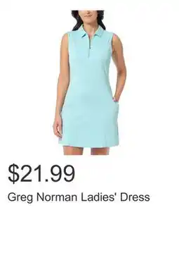 Costco Greg Norman Ladies' Dress offer