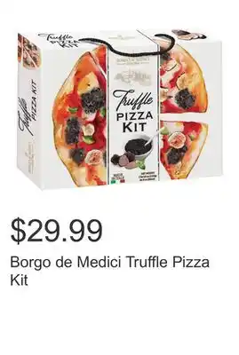 Costco Borgo de Medici Truffle Pizza Kit offer