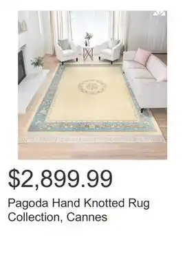 Costco Pagoda Hand Knotted Rug Collection, Cannes offer