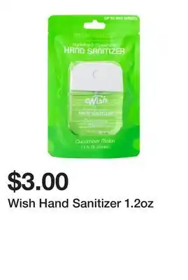 Five Below Wish Hand Sanitizer 1.2oz offer